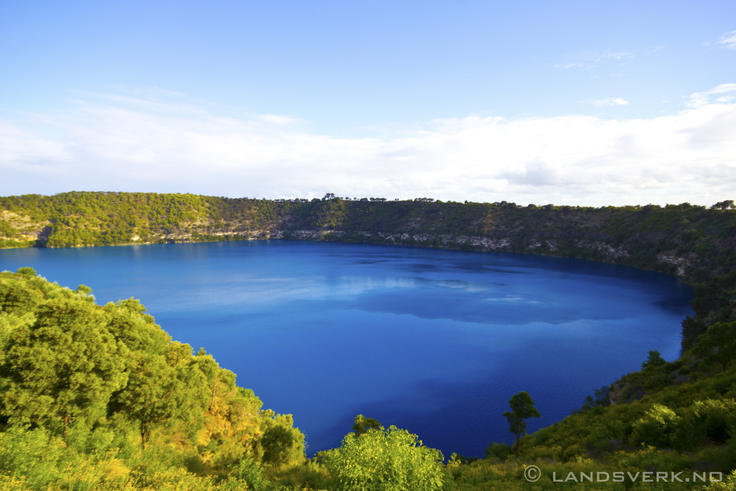 Blue Lake, Mt. Gambier, South Australia. 

(Canon EOS 550D / Sigma 10-20mm F3.5)