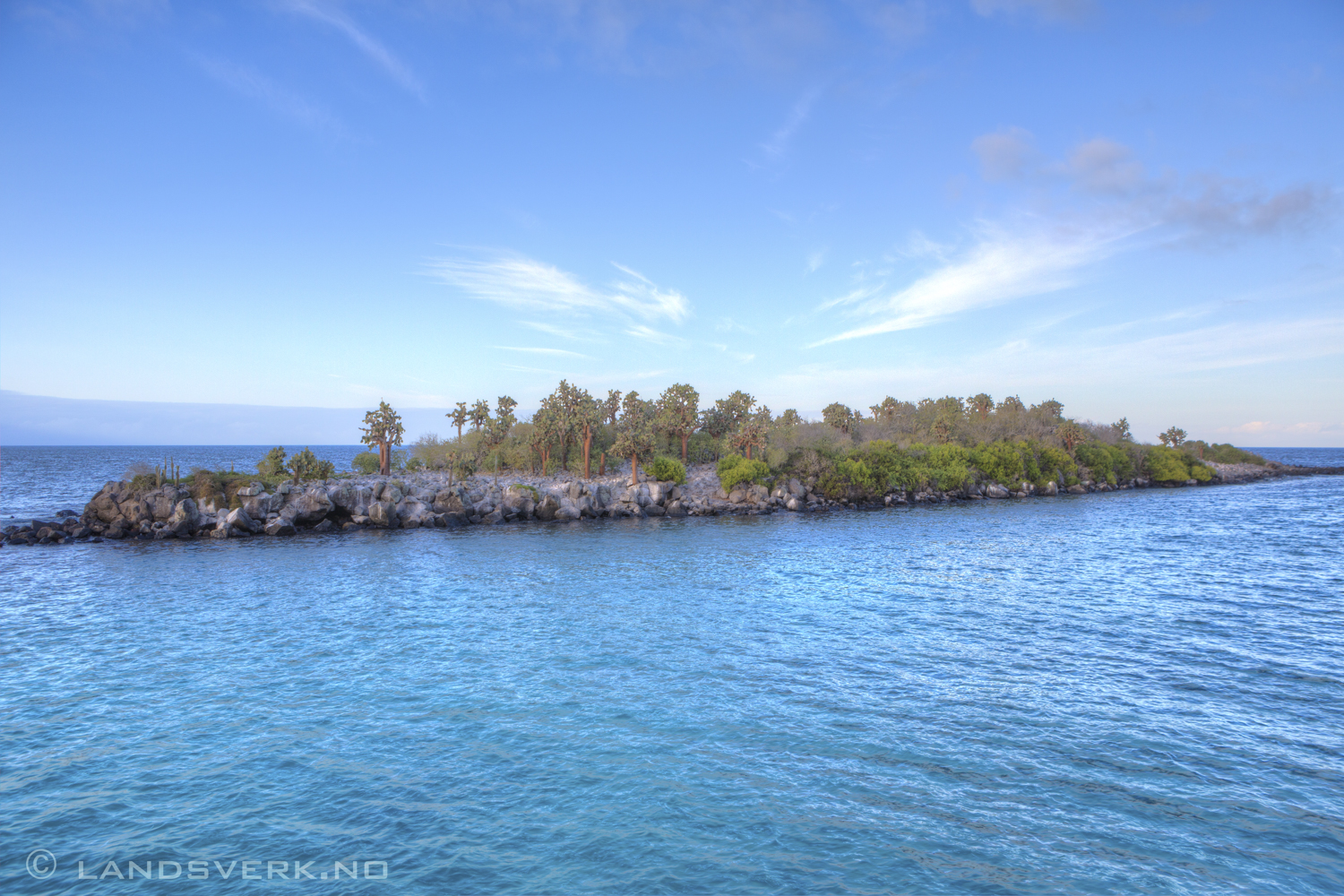 Islas Plaza, Isla Santa Cruz, Galapagos. 

(Canon EOS 5D Mark III / Canon EF 24-70mm f/2.8 L USM)