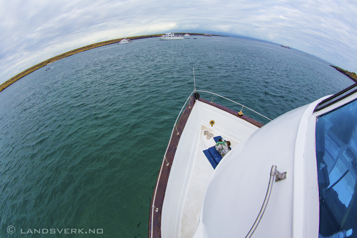 Sailing between the Galapagos Islands. 

(Canon EOS 5D Mark III / Canon EF 8-15mm f/4 L USM Fisheye)