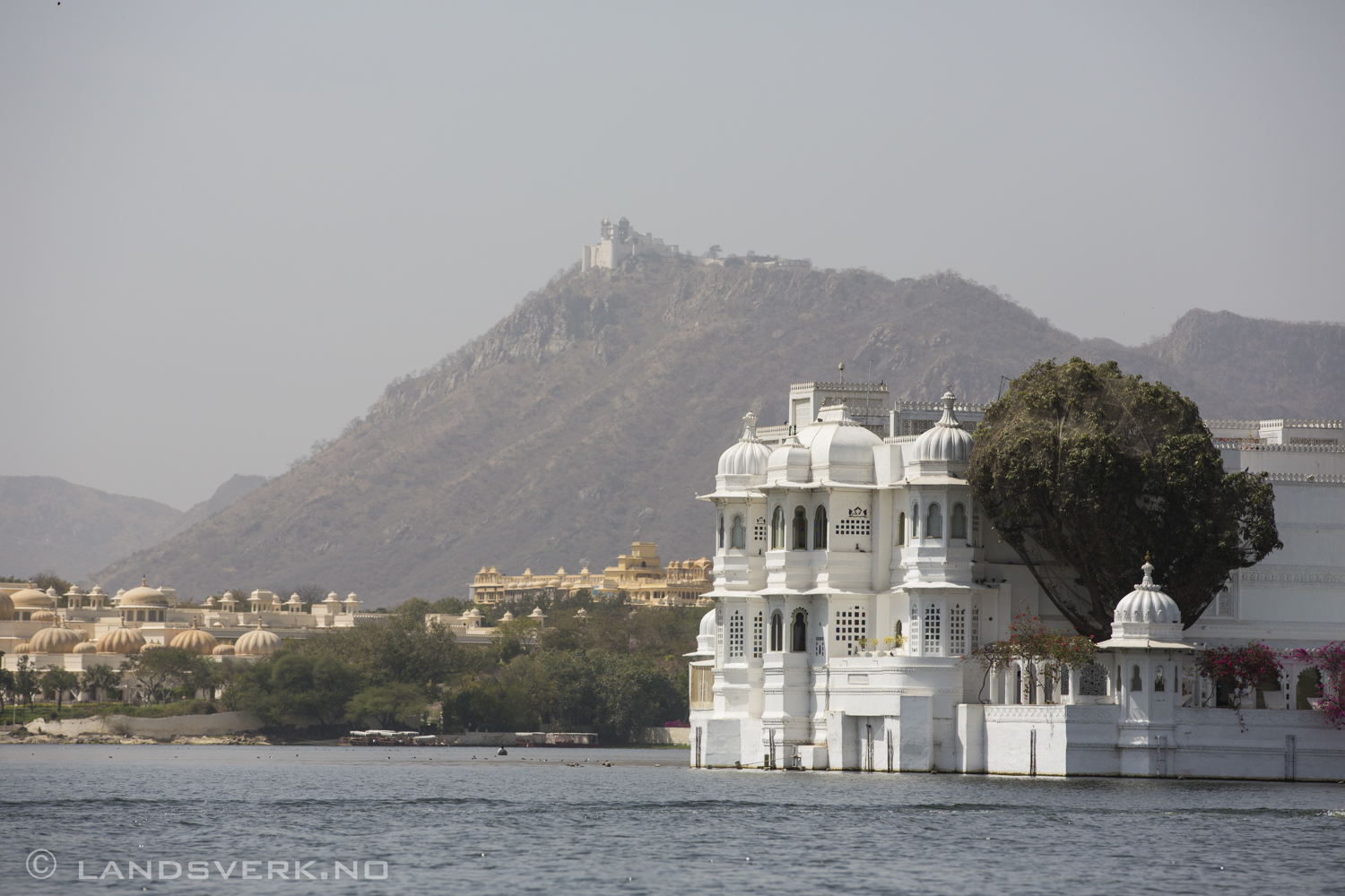 Udaipur Lake Palace in Lake Pichola. Udaipur, India. 

(Canon EOS 5D Mark III / Canon EF 70-200mm f/2.8 L IS II USM)