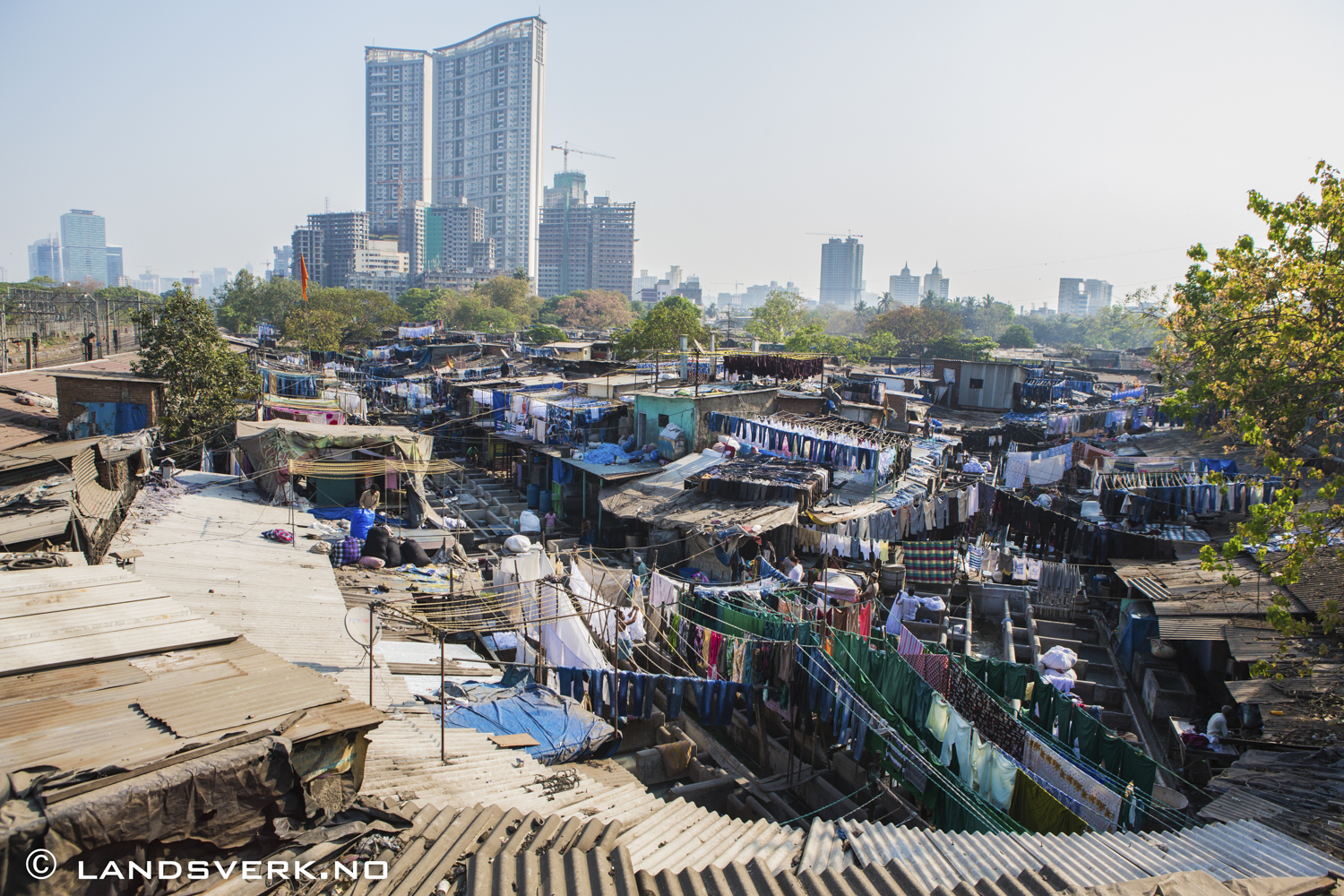 Mahalaxmi Dhobi Ghat. The biggest laundromat in the city. Mumbai, India. 

(Canon EOS 5D Mark III / Canon EF 24-70mm f/2.8 L USM)