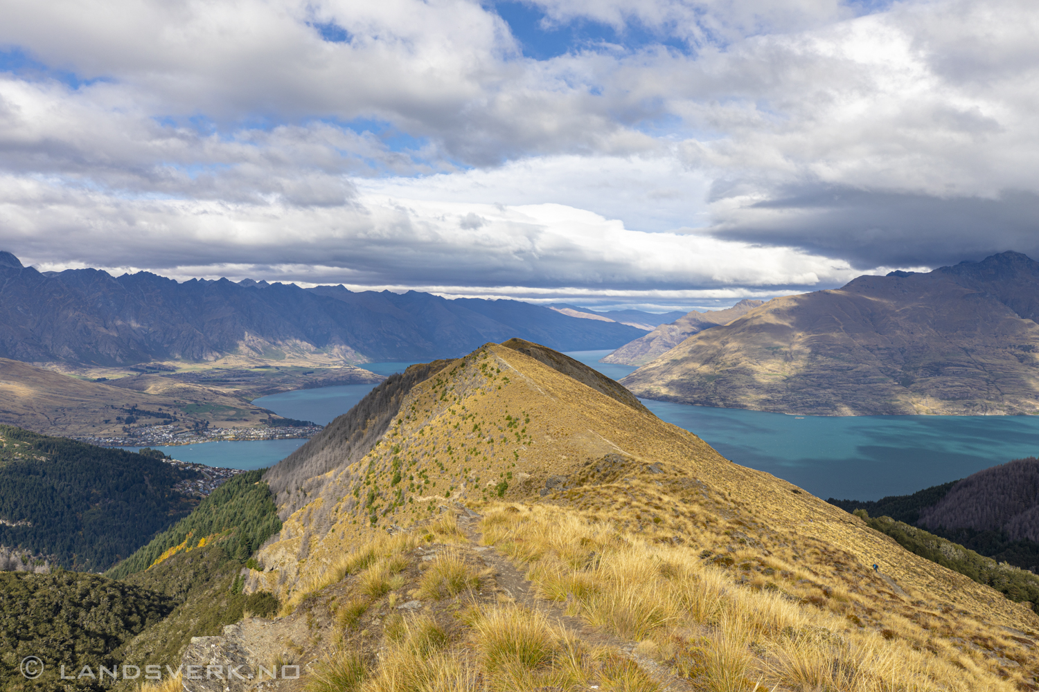 Walking up Ben Lomond, Queenstown, New Zealand. 

(Canon EOS 5D Mark IV / Canon EF 16-35mm f/2.8 L III USM)