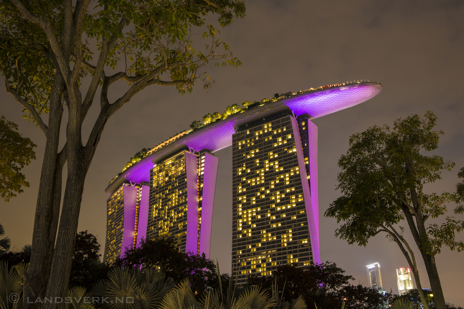 And of course in pink. Marina Bay Sands, Singapore. 

(Canon EOS 5D Mark III / Canon EF 24-70mm f/2.8 L USM)