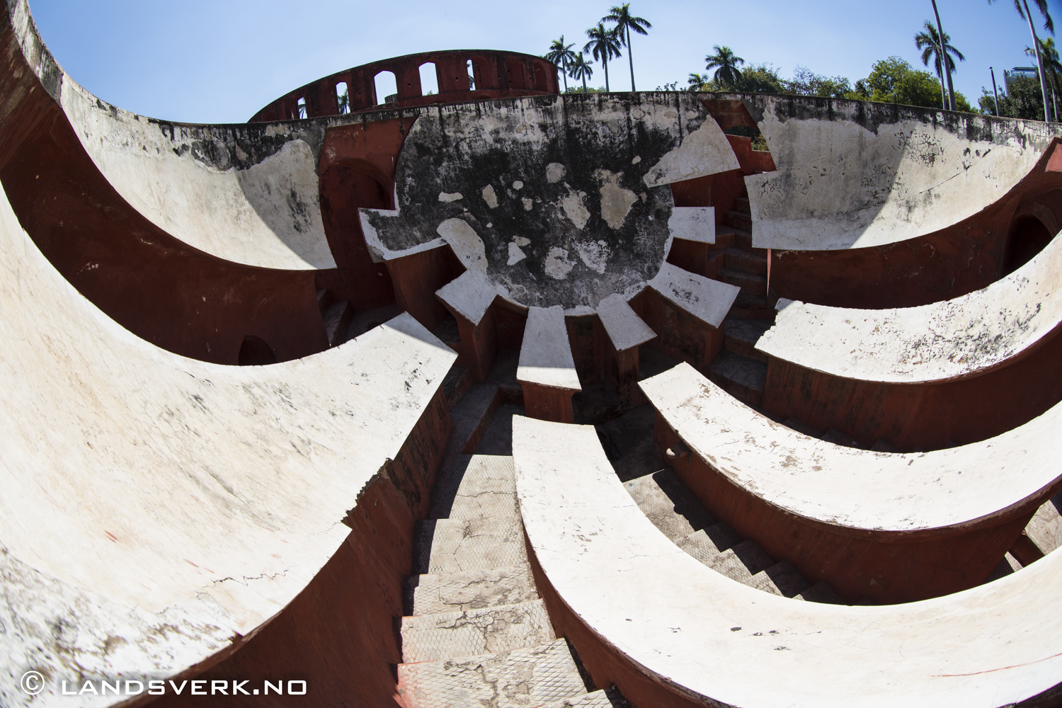 Jantar Mantar. New Delhi, India. 

(Canon EOS 5D Mark III / Canon EF 8-15mm f/4 L USM Fisheye)