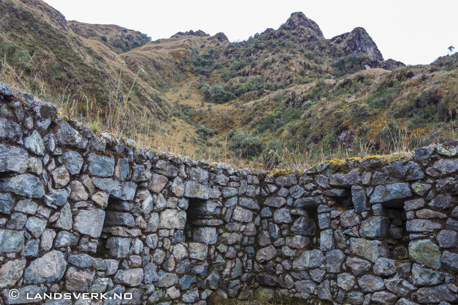 Walking the Inka Trail to Machu Picchu, Peru. 

(Canon EOS 5D Mark III / Canon EF 24-70mm 
f/2.8 L USM)