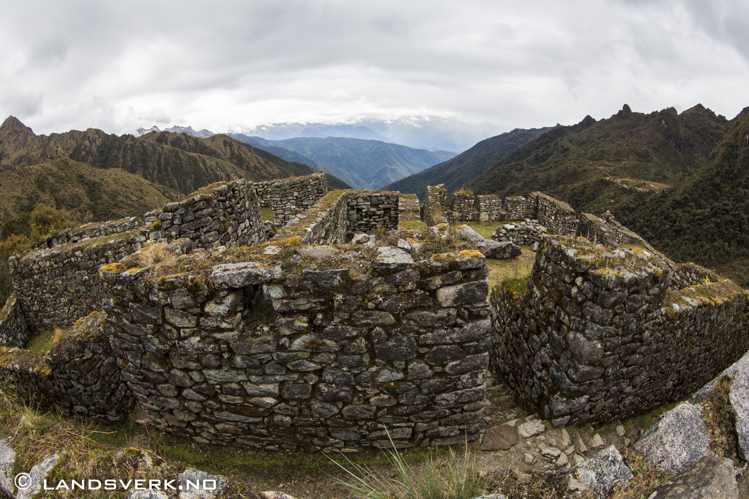 Walking the Inka Trail to Machu Picchu, Peru. 

(Canon EOS 5D Mark III / Canon EF 8-15mm 
f/4 L USM Fisheye)