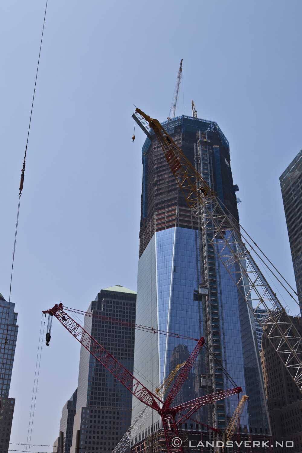 Ground Zero, Manhattan, New York. 

(Canon EOS 5D Mark II / Canon EF 24-70mm f/2.8 L USM)